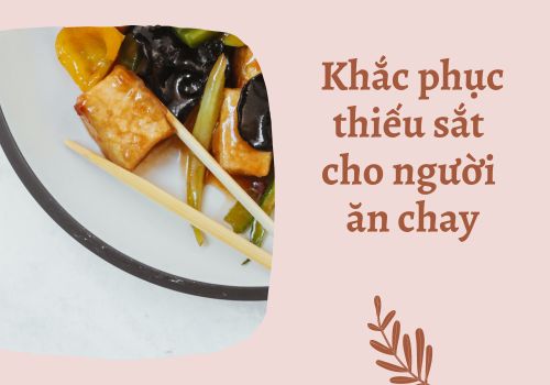 Cách khắc phục tình trạng thiếu sắt cho người ăn chay